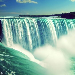 Niagara falls.